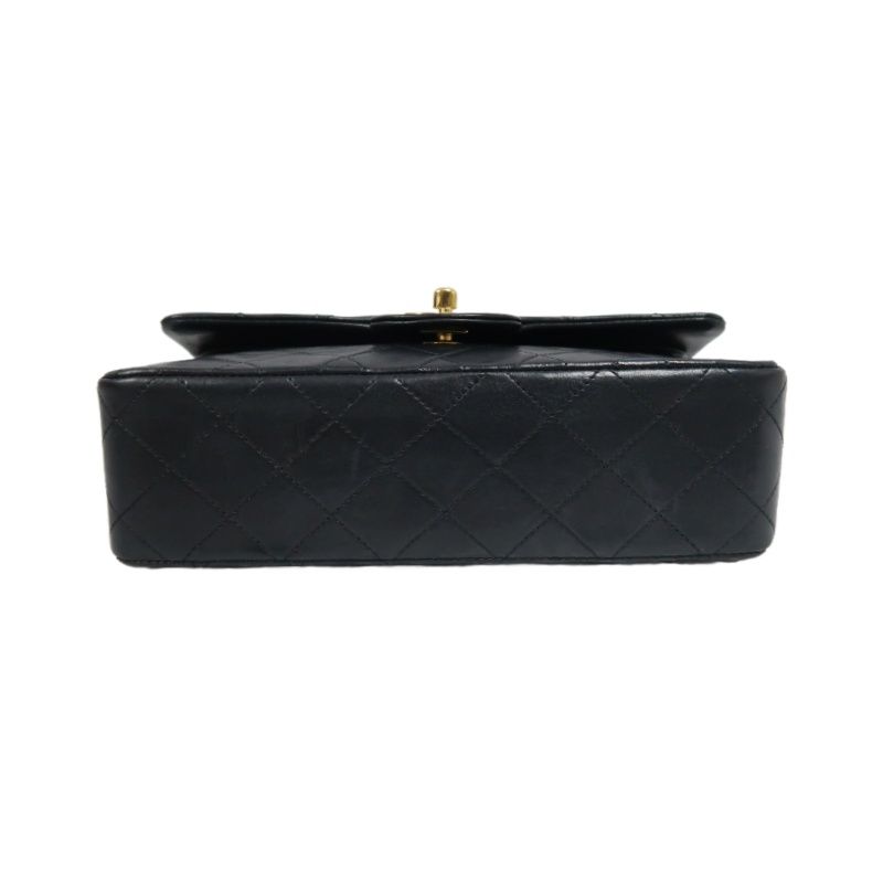 CHANEL Classic Flap 23 Matelassé Shoulder Bag, Lambskin, Black, Gold Hardware
