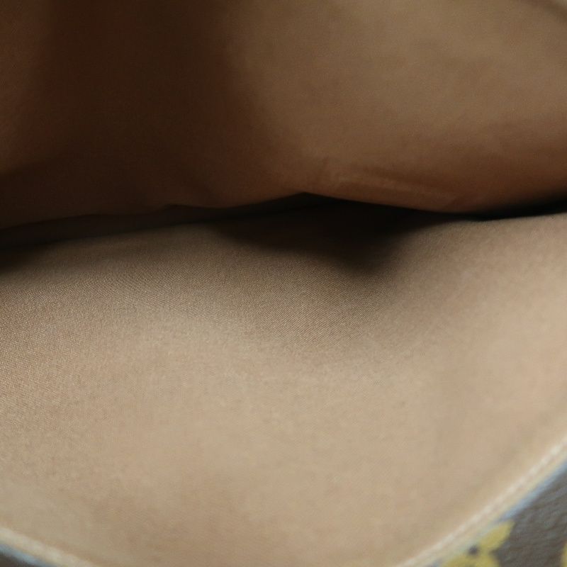 LOUIS VUITTON Monogram Messenger Crossbody Bag, Brown PVC Coated Canvas