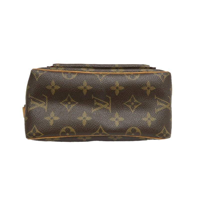 LOUIS VUITTON Viva Cite PM Shoulder Bag, Monogram Coated Canvas, Brown