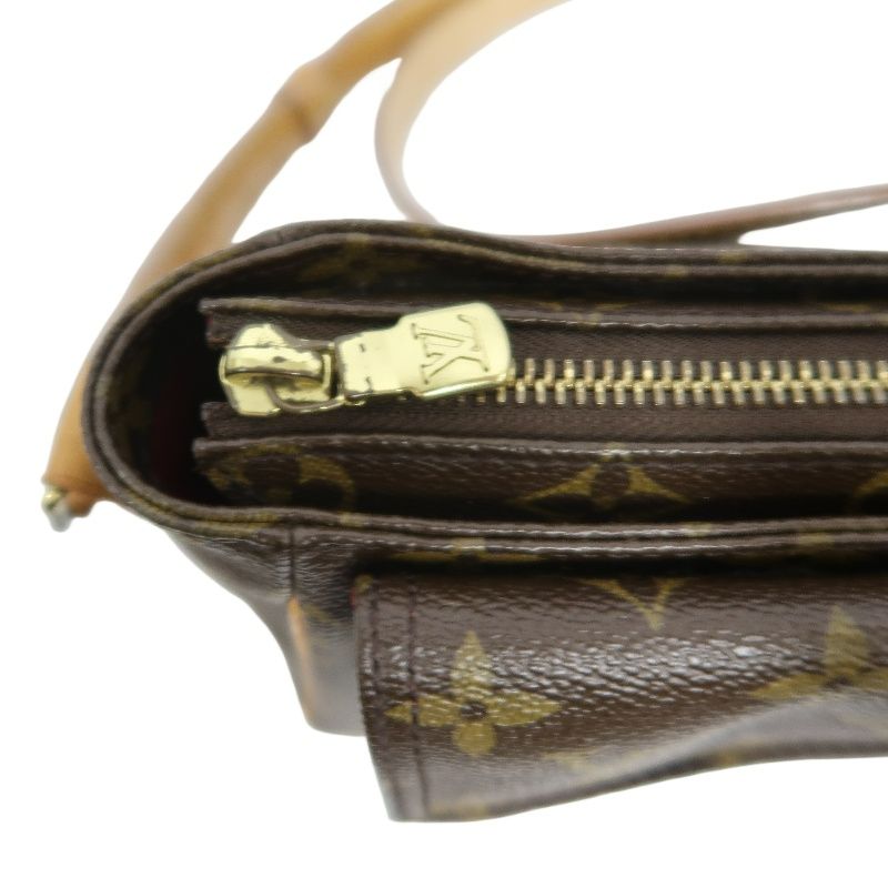 LOUIS VUITTON Viva Cite PM Shoulder Bag, Monogram Coated Canvas, Brown