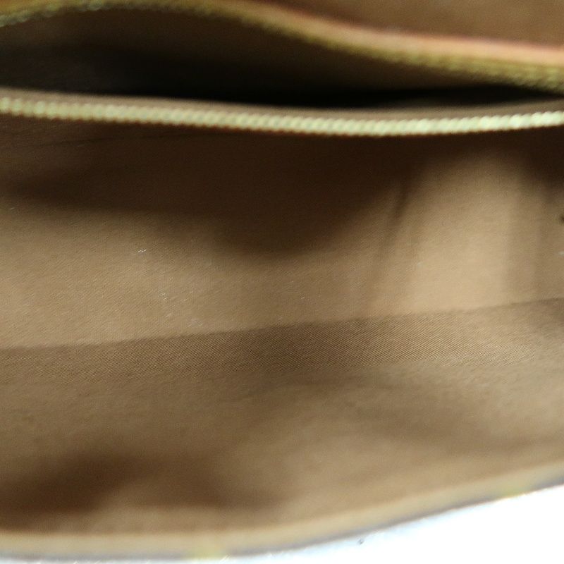 LOUIS VUITTON Mini Looping Shoulder Bag, Brown Monogram PVC Coated Canvas
