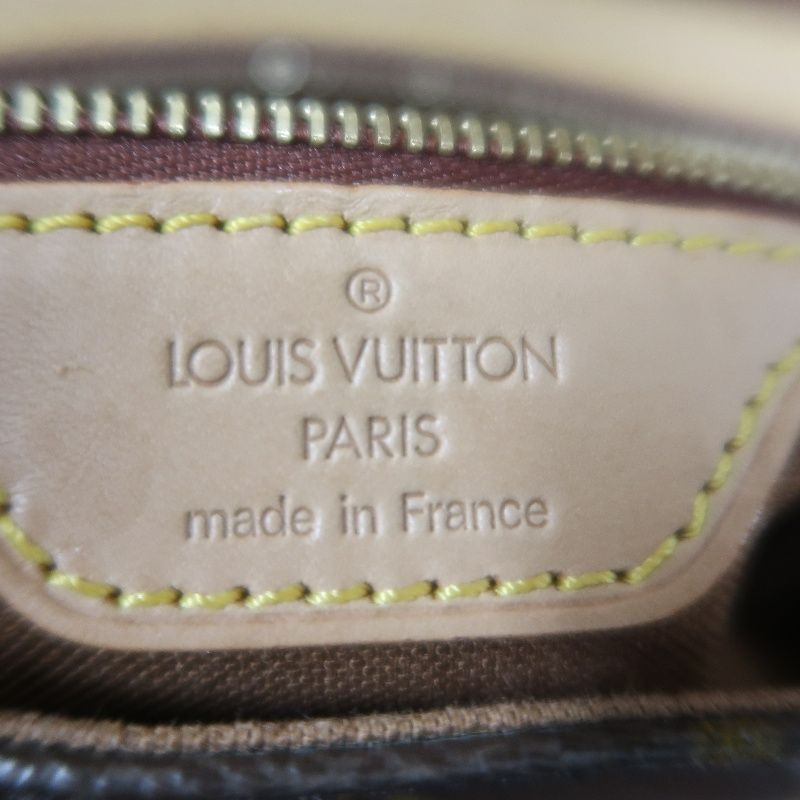 LOUIS VUITTON Mini Looping Shoulder Bag, Brown Monogram PVC Coated Canvas
