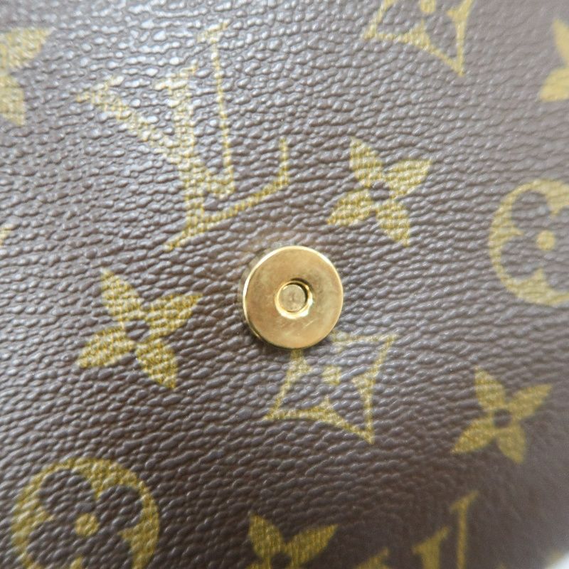 LOUIS VUITTON Mini Looping Shoulder Bag, Brown Monogram PVC Coated Canvas
