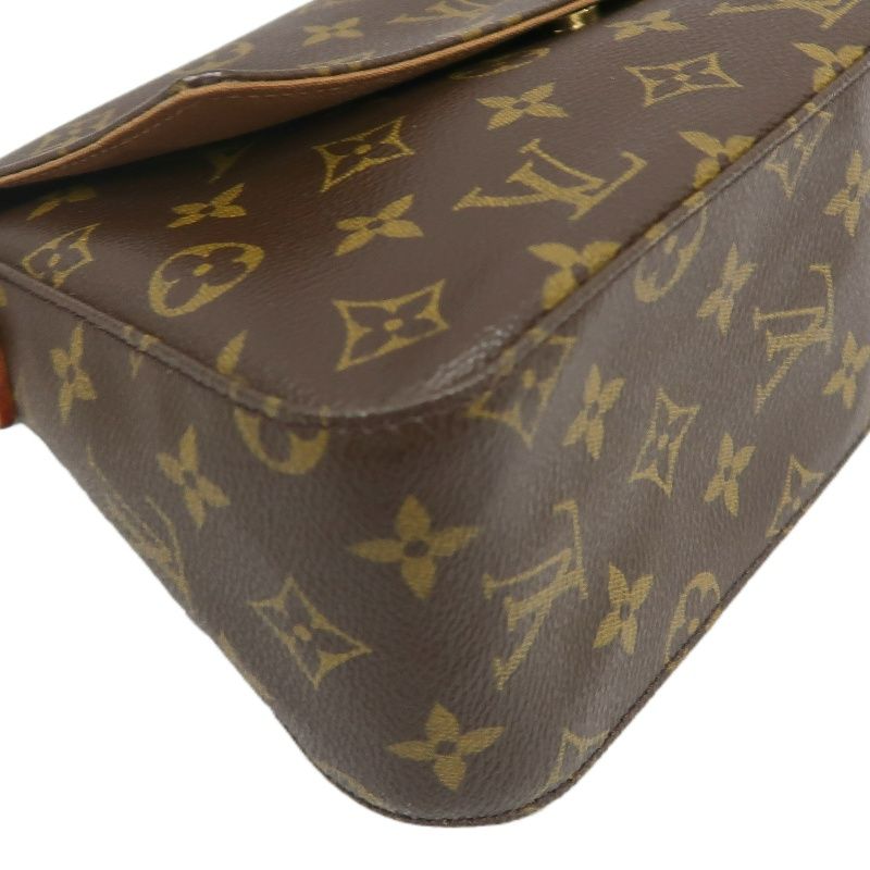 LOUIS VUITTON Mini Looping Shoulder Bag, Brown Monogram PVC Coated Canvas