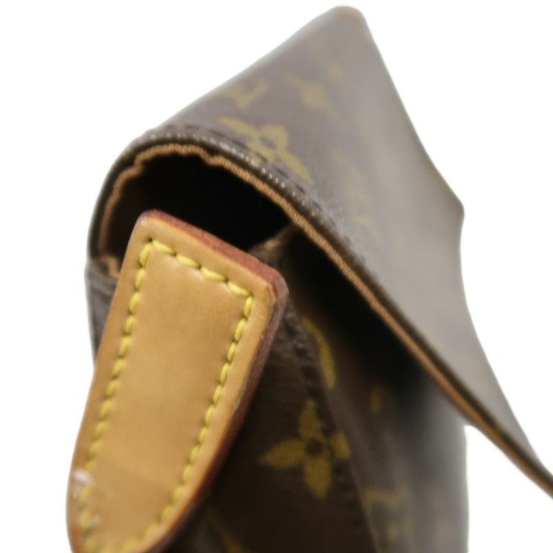 LOUIS VUITTON Mini Looping Shoulder Bag, Brown Monogram PVC Coated Canvas