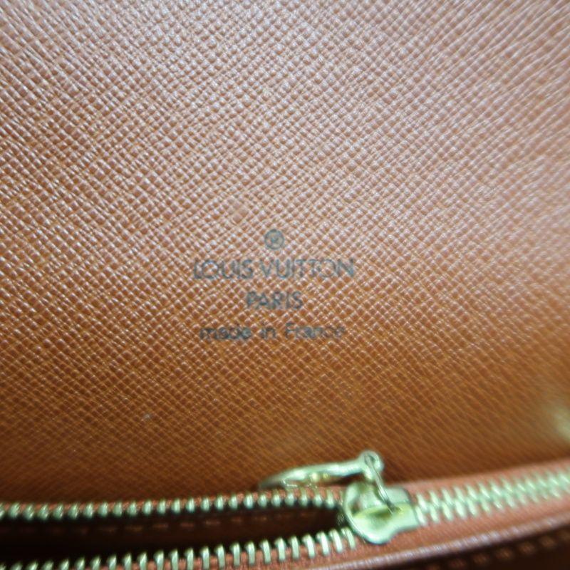 LOUIS VUITTON Tribeca Mini Handbag, Damier Ebene Coated Canvas, Brown