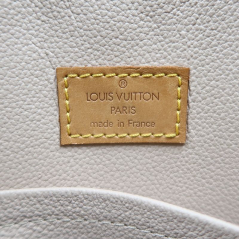 LOUIS VUITTON Sac Plat Handbag, Brown Monogram PVC Coated Canvas