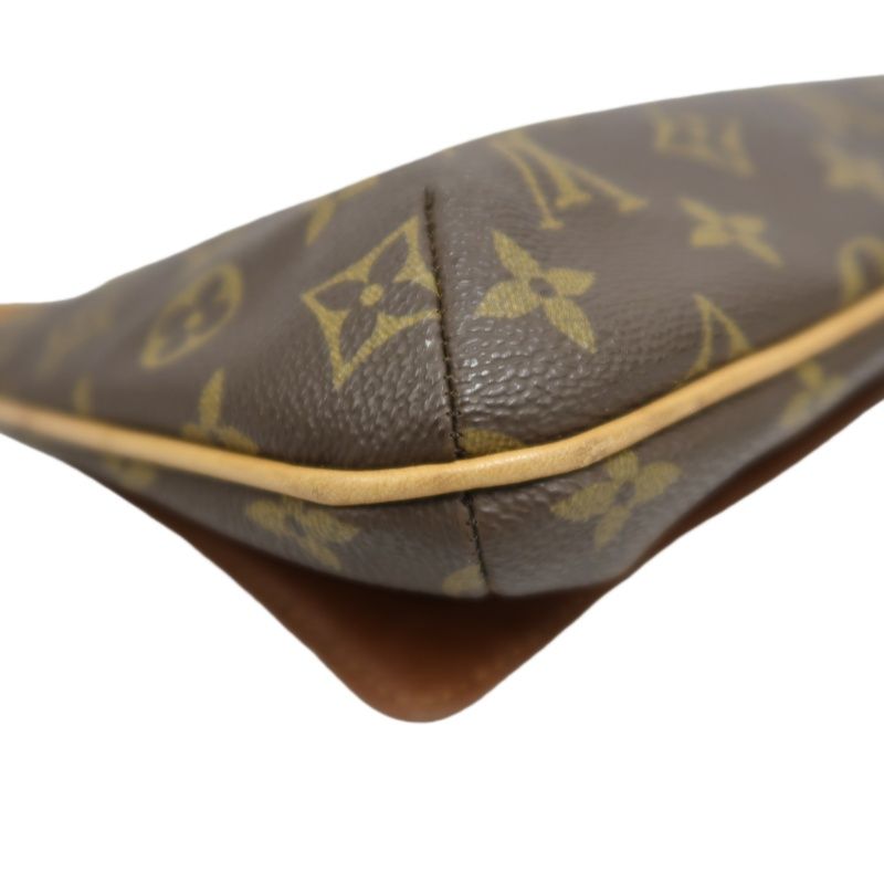 LOUIS VUITTON Musette Tango Short Shoulder Bag, Monogram Coated Canvas, Brown