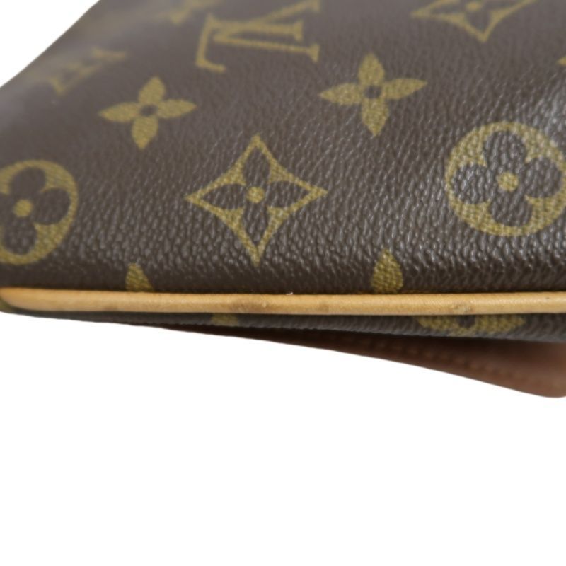 LOUIS VUITTON Musette Tango Short Shoulder Bag, Monogram Coated Canvas, Brown