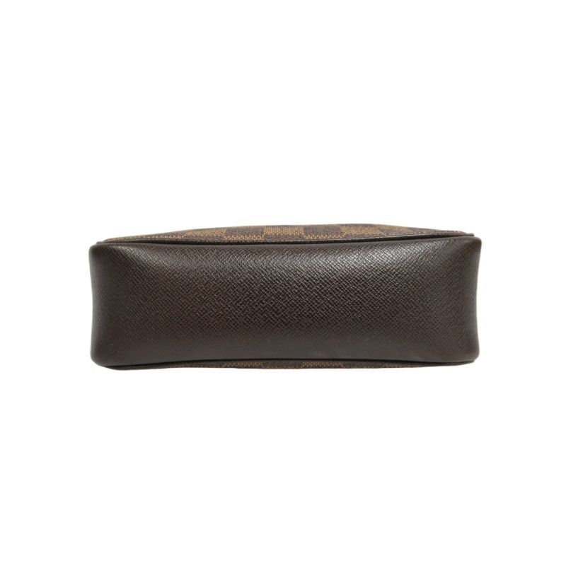LOUIS VUITTON True Make Up Damier Ebene Pouch Handbag