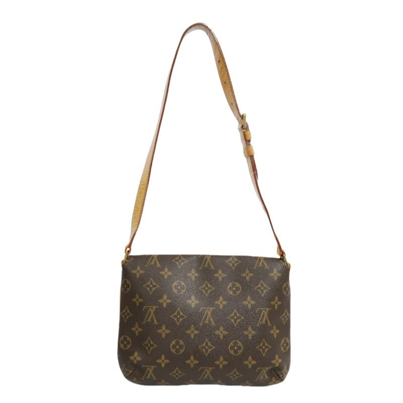 LOUIS VUITTON Monogram Musette Tango Short Strap Shoulder Crossbody Bag, Brown - LV Coated Canvas (PVC-based)