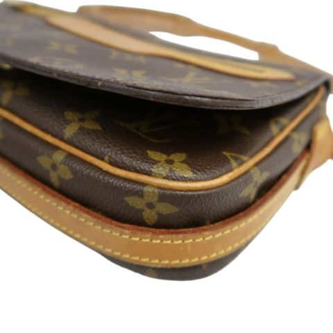 LOUIS VUITTON Monogram Saint-Germain 24 Brown Crossbody Bag