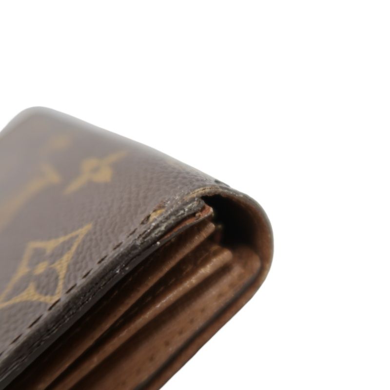 Louis Vuitton Porte-Tresor Monogram Long Wallet, Brown; LV Monogram PVC Emilie Long Wallet