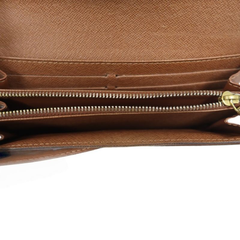 Louis Vuitton Porte-Tresor Monogram Long Wallet, Brown; LV Monogram PVC Emilie Long Wallet