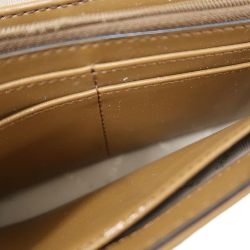 MICHAEL KORS Brown Signature PVC Wallet