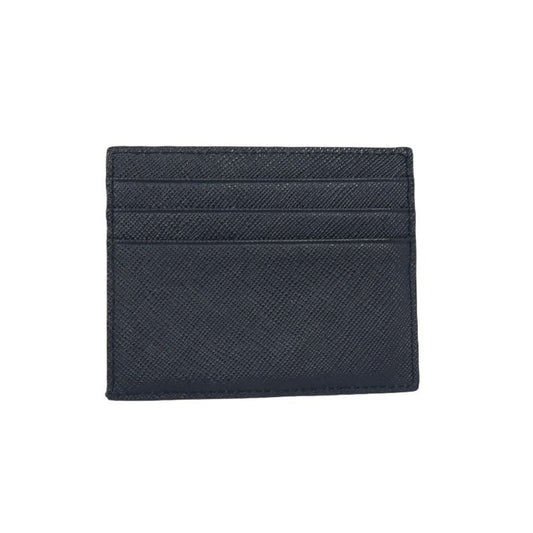 PRADA Navy Blue PVC Card Case