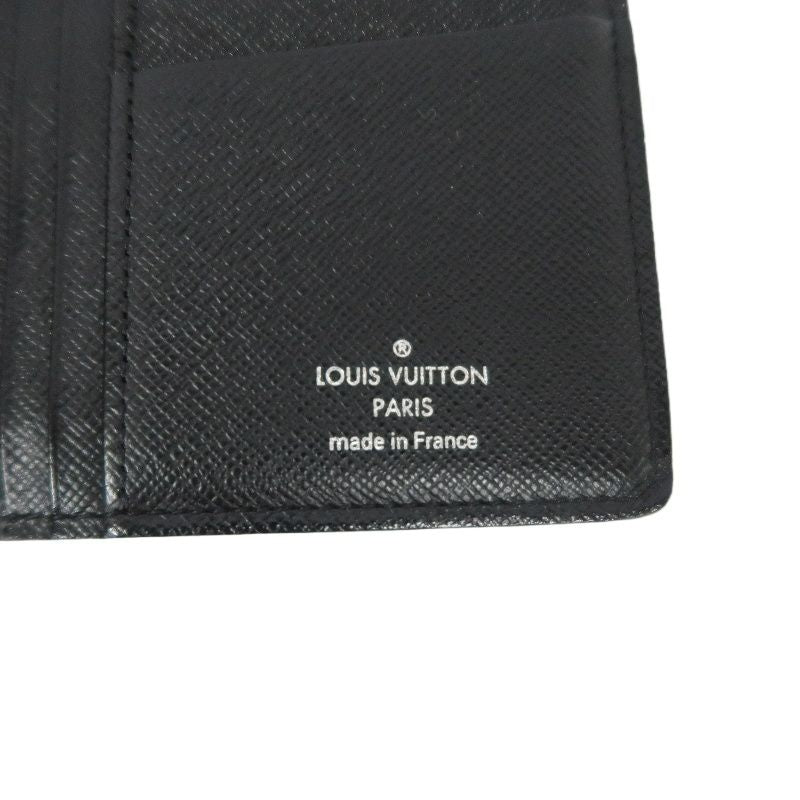 LOUIS VUITTON Damier Graphite Portefeuille Brother Black Long Wallet