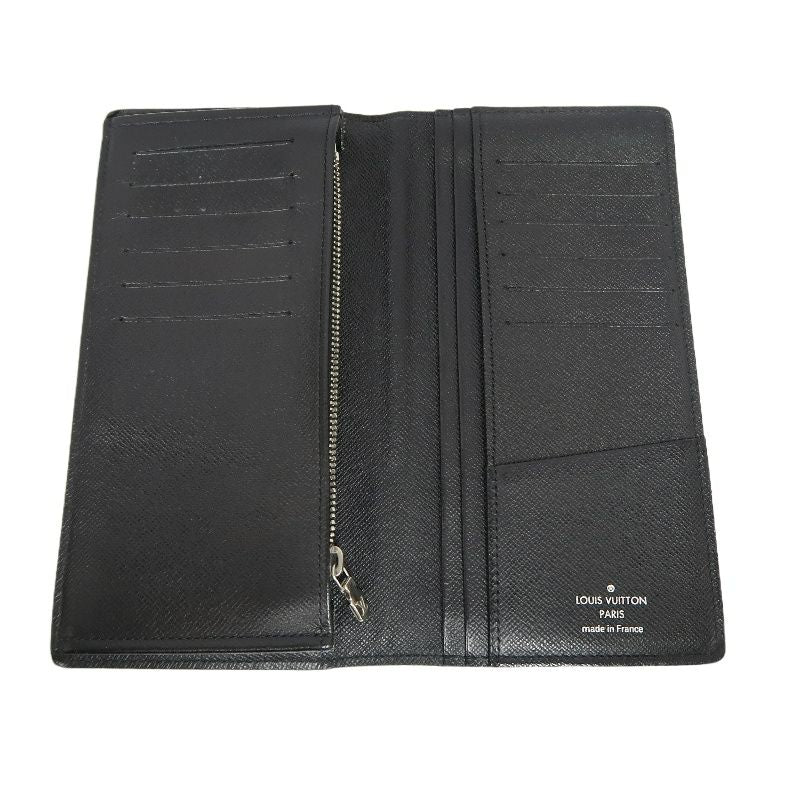 LOUIS VUITTON Damier Graphite Portefeuille Brother Black Long Wallet