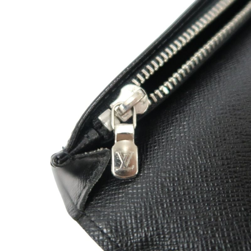 LOUIS VUITTON Damier Graphite Portefeuille Brother Black Long Wallet