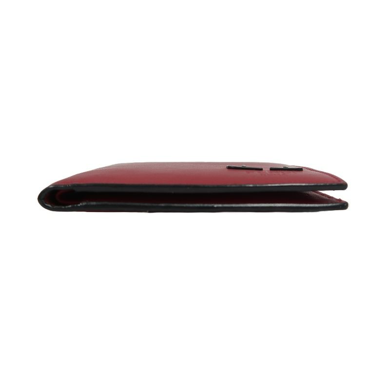 FENDI Bi-Fold Wallet, Red, Includes Dust Bag