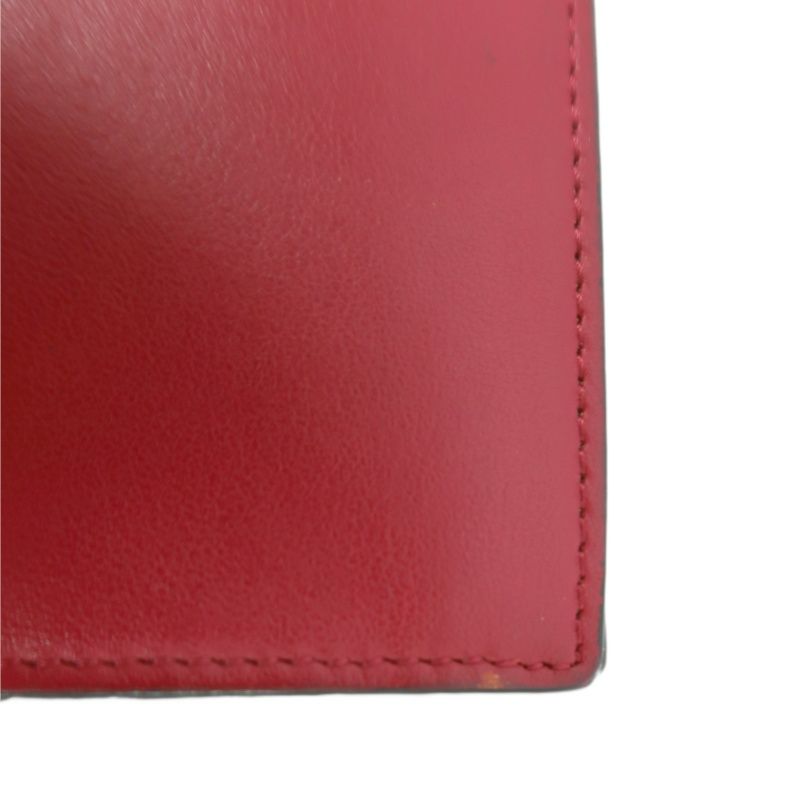 FENDI Bi-Fold Wallet, Red, Includes Dust Bag
