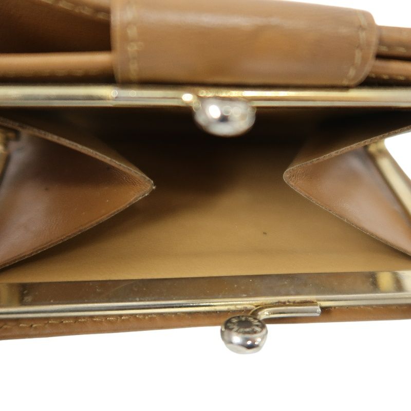 CELINE Brown Triomphe Canvas Bifold Wallet