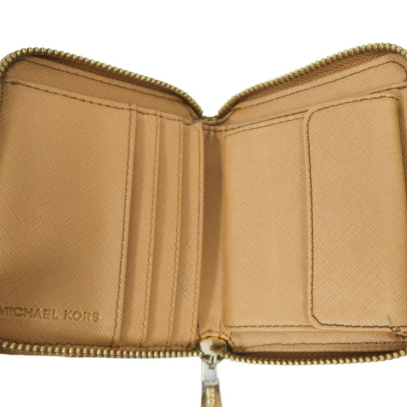 MICHAEL KORS Beige PVC Wallet