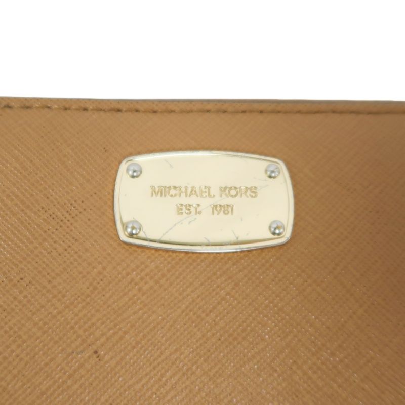 MICHAEL KORS Beige PVC Wallet