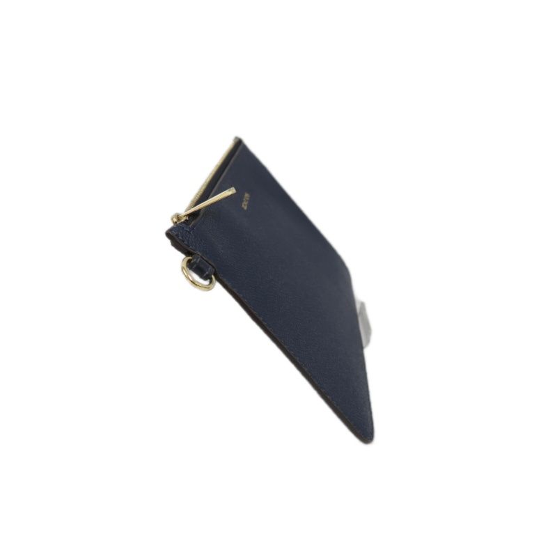 MICHAEL KORS Navy Blue Cowhide Wallet