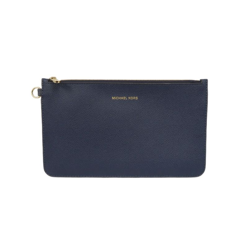 MICHAEL KORS Navy Blue Cowhide Wallet