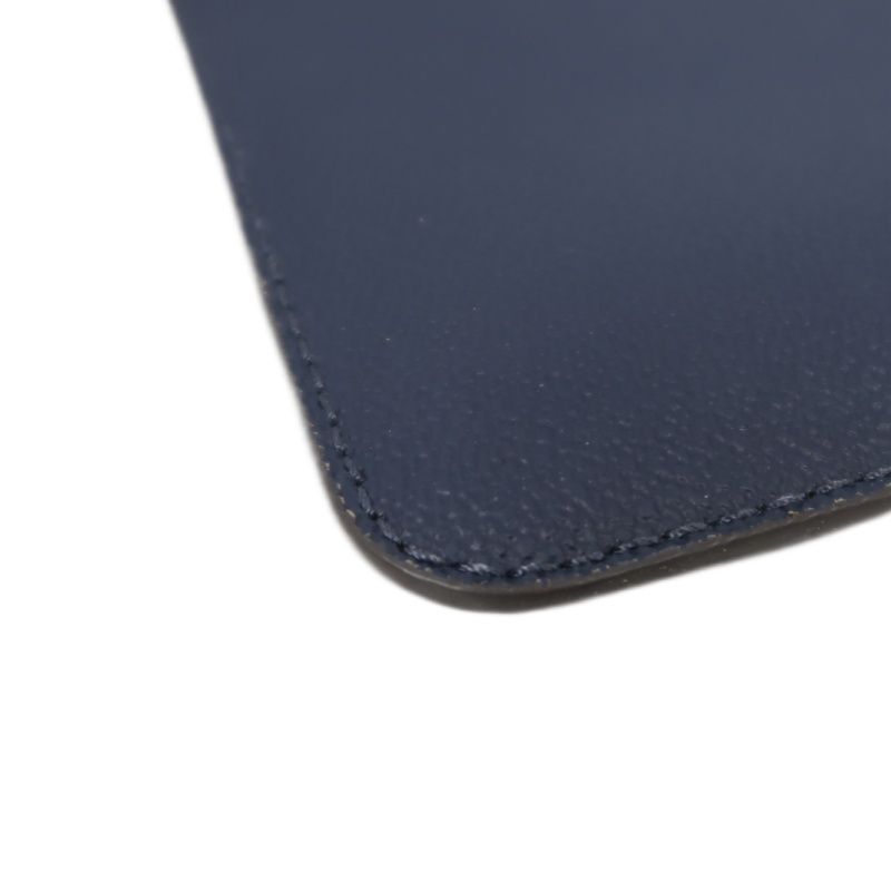 MICHAEL KORS Navy Blue Cowhide Wallet