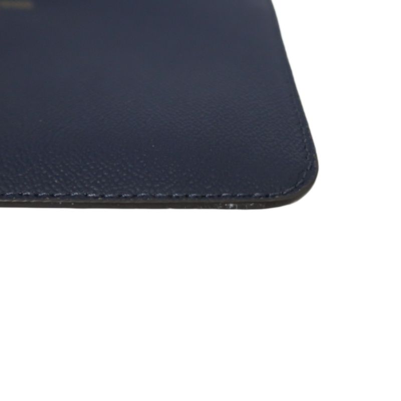 MICHAEL KORS Navy Blue Cowhide Wallet