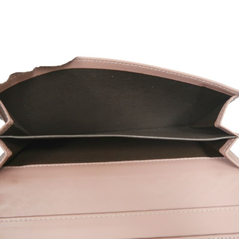 BOTTEGA VENETA Brown Long Wallet, Calf Leather, Intrecciato Weave