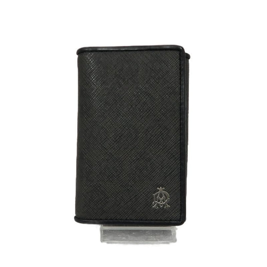 DUNHILL Black Key Case, with Box & Guarantee Card