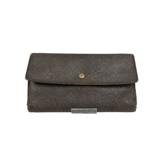 LOUIS VUITTON (LV) Monogram Brown Long Wallet (Empreinte Leather Style)