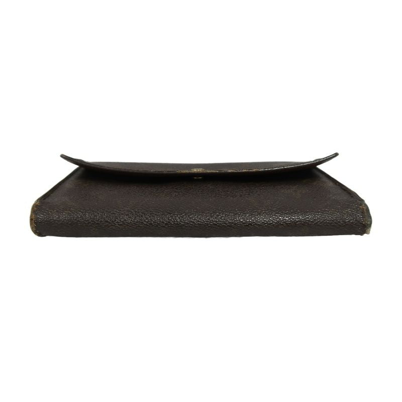 LOUIS VUITTON (LV) Monogram Brown Long Wallet (Empreinte Leather Style)