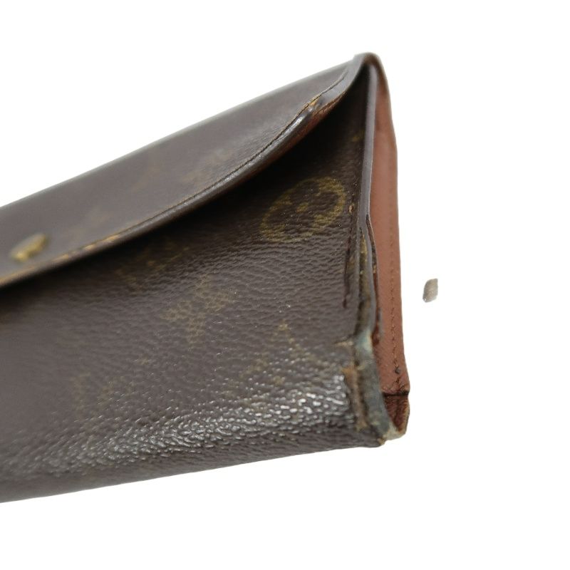 LOUIS VUITTON (LV) Monogram Brown Long Wallet (Empreinte Leather Style)