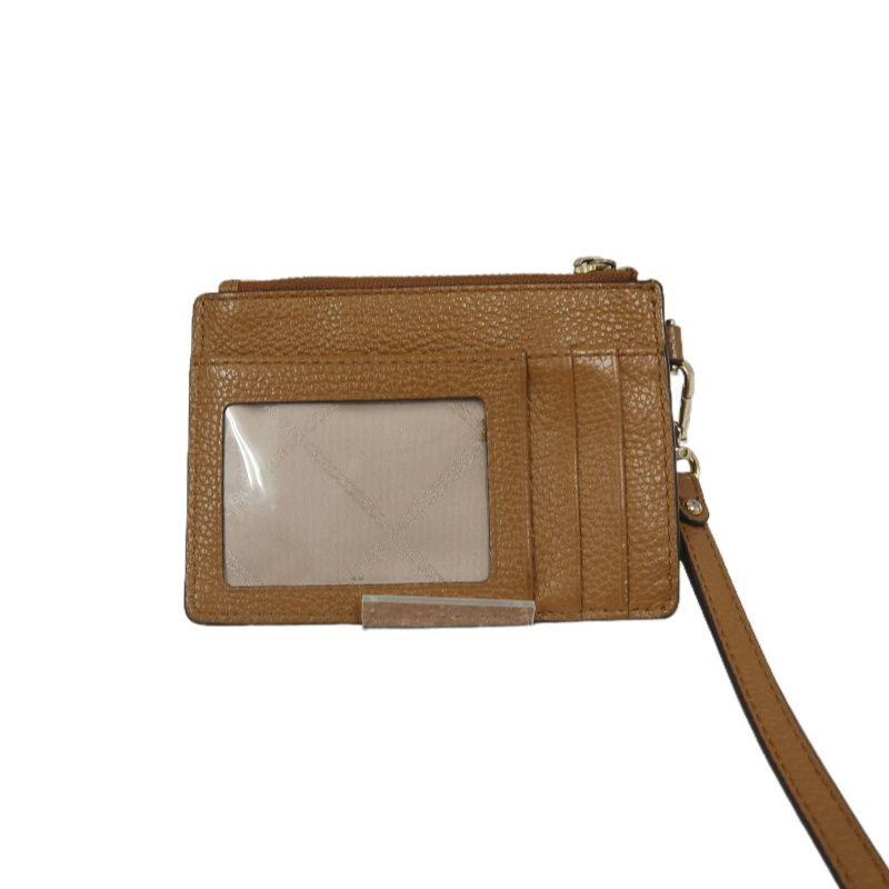 MICHAEL KORS Brown/Beige Cowhide Wallet & Card Case