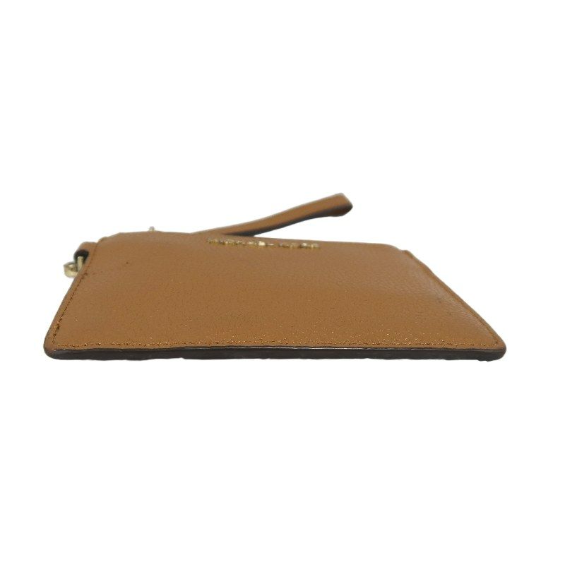 MICHAEL KORS Brown/Beige Cowhide Wallet & Card Case