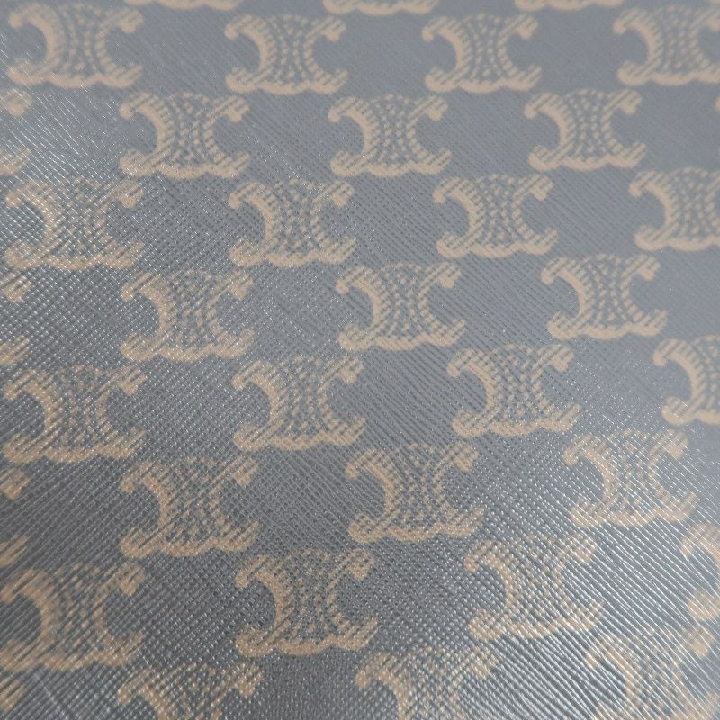 CELINE Mini Vertical Triomphe Handbag, Calfskin/Coated Canvas, Brown, Dust Bag Included