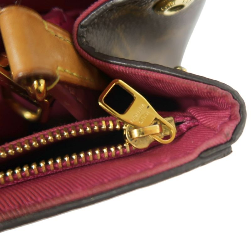 LOUIS VUITTON (LV) Cluny Monogram Handbag, Brown/Pink, Shoulder Strap Included
