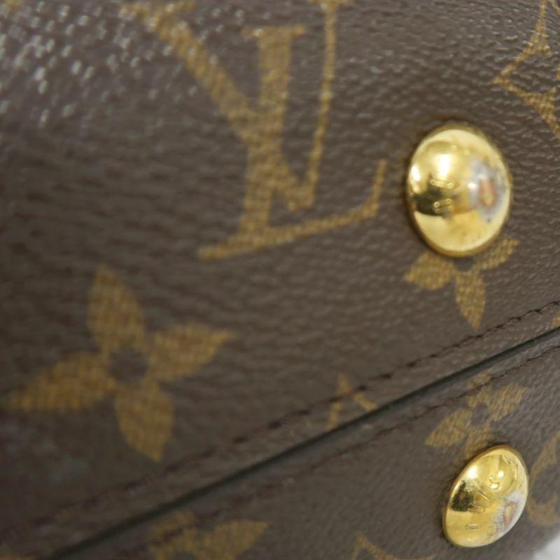 LOUIS VUITTON (LV) Cluny Monogram Handbag, Brown/Pink, Shoulder Strap Included