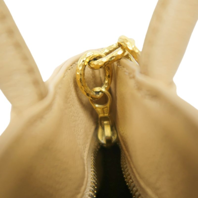 CHANEL Reissue Tote Bag, Caviar Leather, Beige with Gold-Tone Hardware