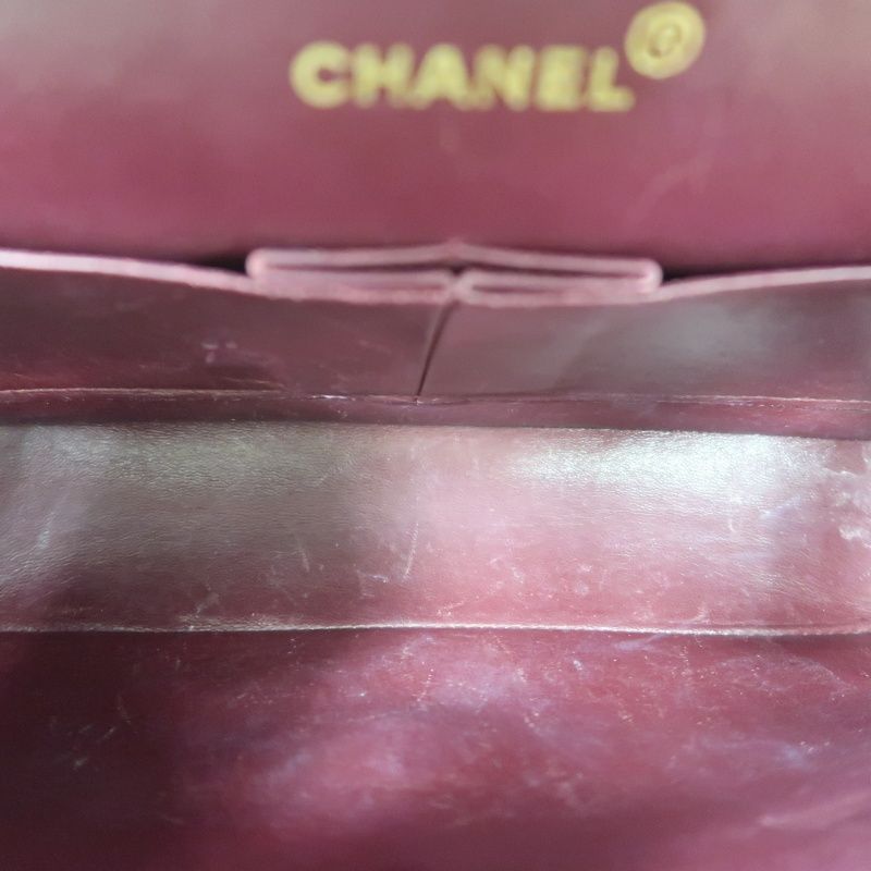 CHANEL Classic Flap Matelassé Shoulder Bag, Lambskin, Black, Gold Hardware