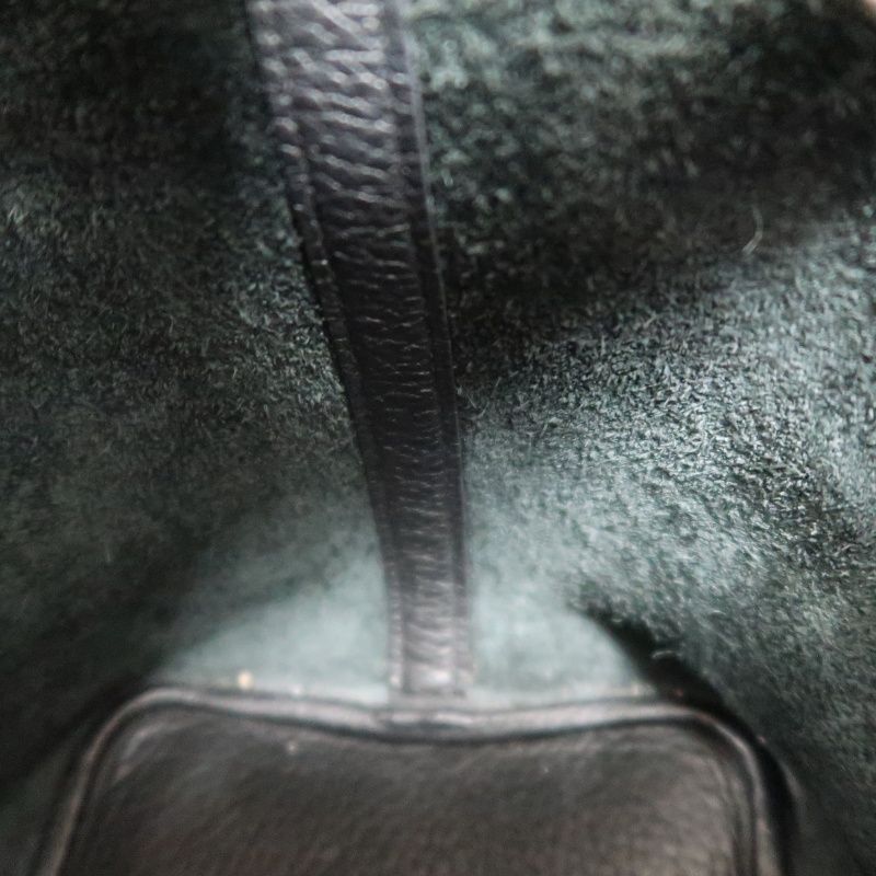 HERMES Picotin Handbag, Taurillon Clemence Leather, Black with Silver-Tone Hardware, Clochette & Dust Bag Included