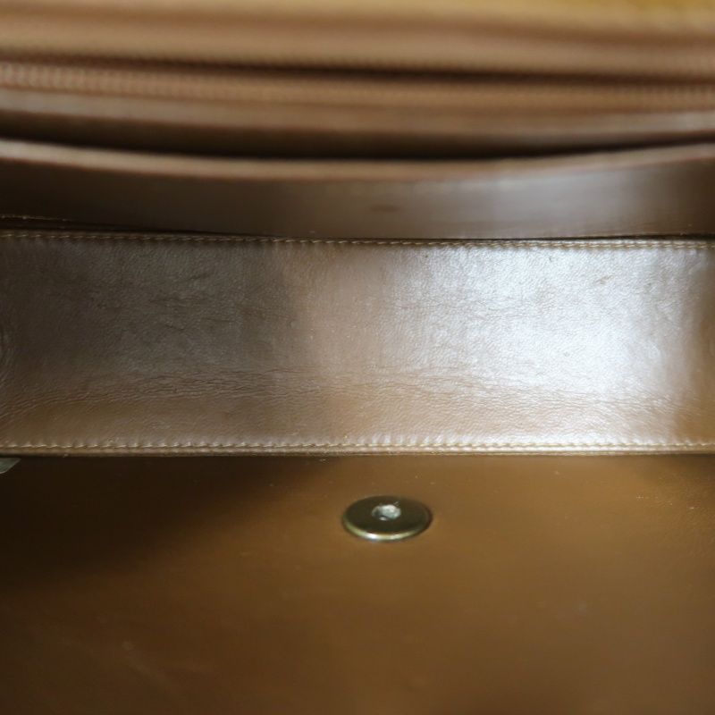 CHANEL Classic Flap Matelassé Shoulder Bag, Lambskin, Beige, With Guarantee Card