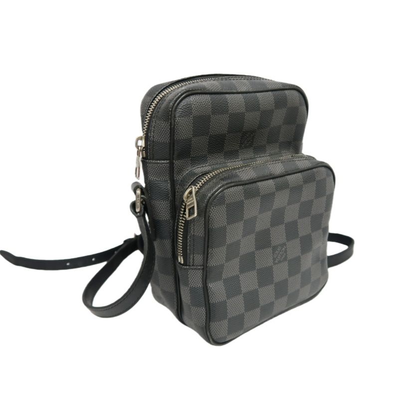 LOUIS VUITTON (LV) Rhythm Damier Graphite Shoulder/Crossbody Bag, Black