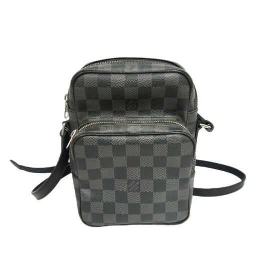 LOUIS VUITTON (LV) Rhythm Damier Graphite Shoulder/Crossbody Bag, Black