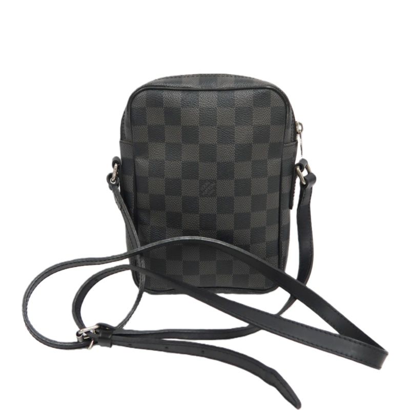 LOUIS VUITTON (LV) Rhythm Damier Graphite Shoulder/Crossbody Bag, Black