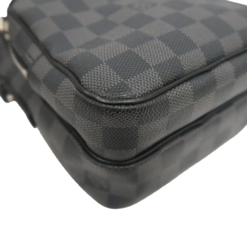 LOUIS VUITTON (LV) Rhythm Damier Graphite Shoulder/Crossbody Bag, Black